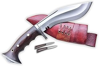 Genuine kukri/khukuri - 6 Inch Iraqi Panawal Angkhola Gripper Handle Red Sheath Hand Made in Nepal… - GK&CO. Kukri House
