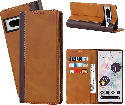 Havaya Funda tipo cartera para Google Pixel 7 Pro con tarjetero y soporte para tarjetas, funda para teléfono Pixel 7 Pro para mujer, para Google 7