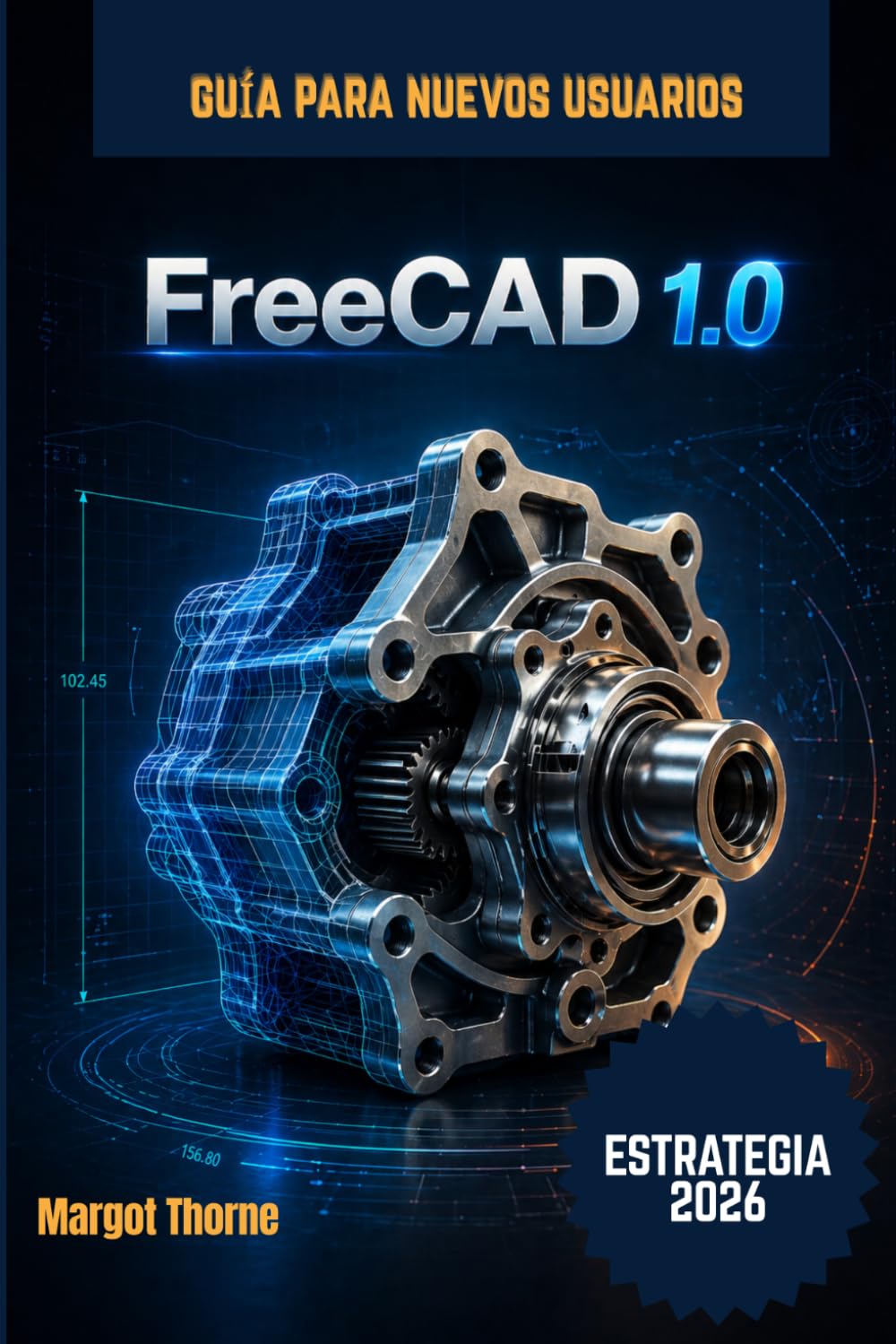 FreeCAD 1.0 Guía del usuario 2026: Nueva estrategia sencilla paso a paso para principiantes y usuarios avanzados.