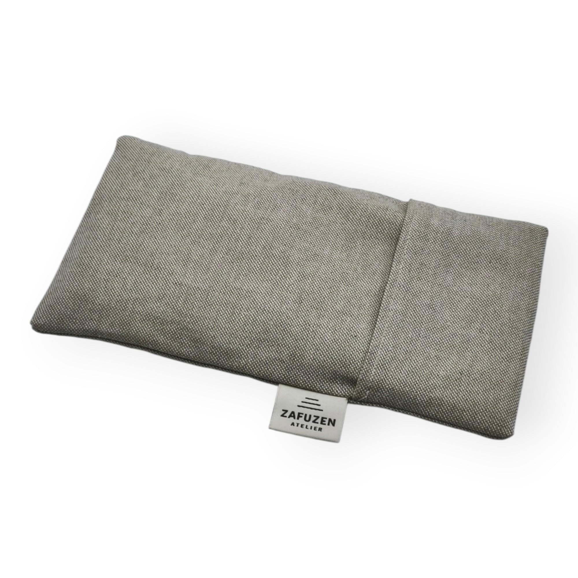Coussin pour Les Yeux avec Housse Lavable Dune – Coussin oculaire avec Fleurs de Lavande Naturelle et Riz, Coton Naturel, Yoga et méditation, Relaxation et Repos