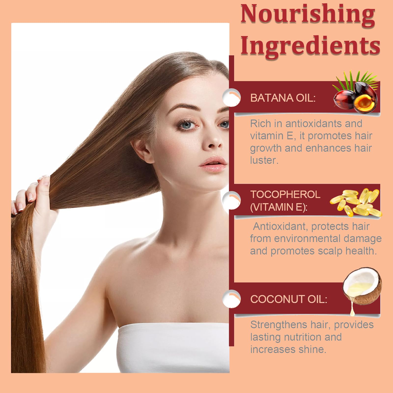 Raw Batana Oil Paste 100g, Organic Batana Hair Oil for Hair Growth - Image 4