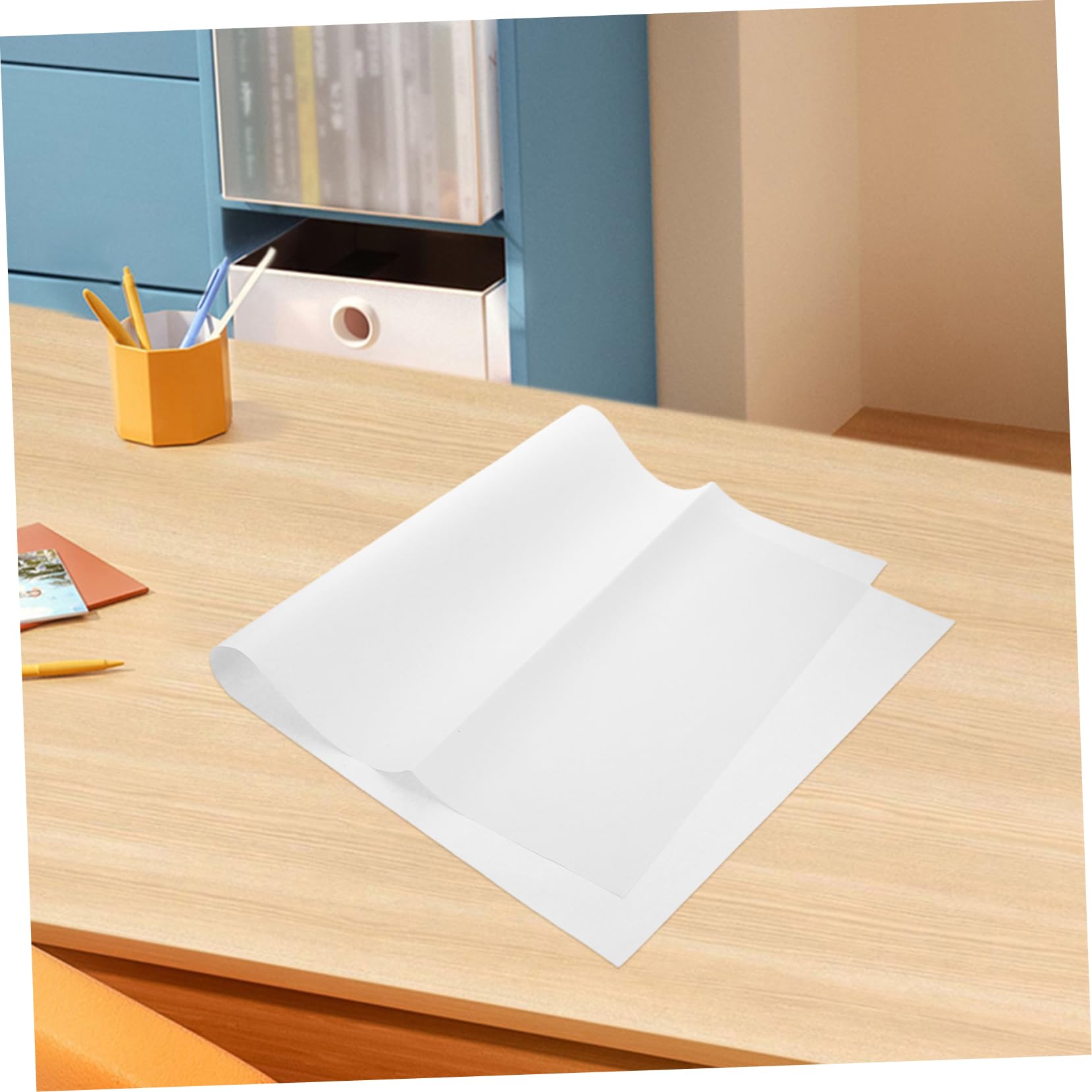 Papel de Embalaje para Mudanzas 100 Hojas de Papel Color Blanco | 70 X 38cm, para Rellenar Cajas, Artículos Frágiles y Materiales de Embalaje