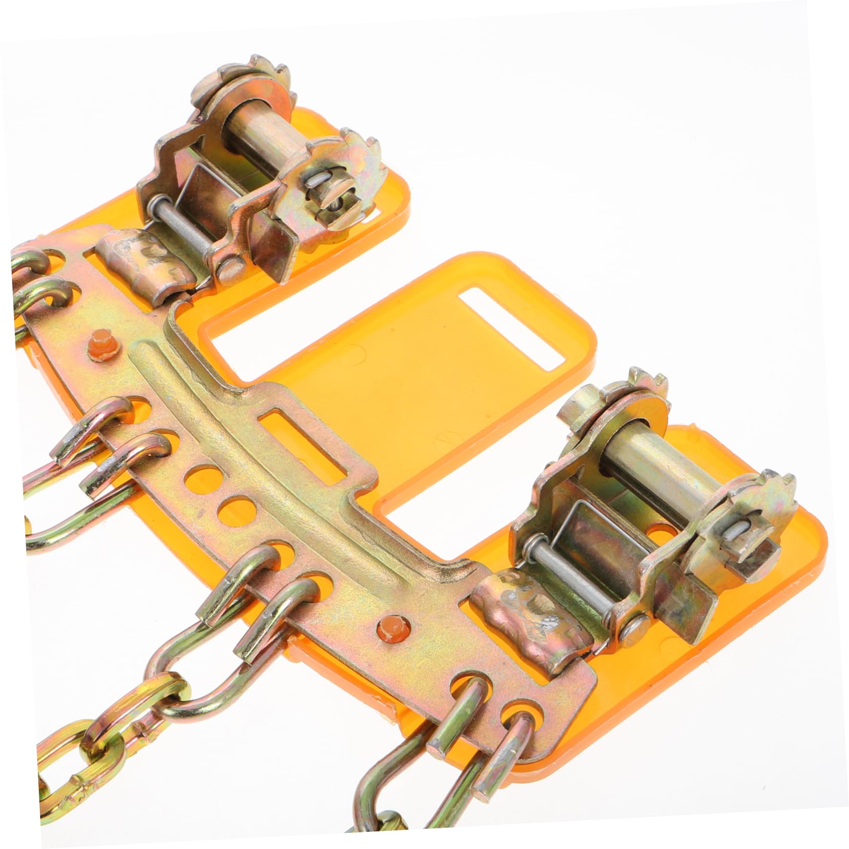 Gatuida Catene da Neve per Pneumatici Auto Suv, Catene Antiscivolo Portatili in Acciaio Design a Ninesquare, per Ghiaccio e Condizioni Stradali Complesse