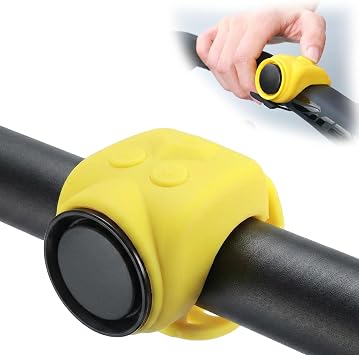 120dB Loud Bike Horn Electric Bell, Waterproof, Work on All Handlebar Sizes