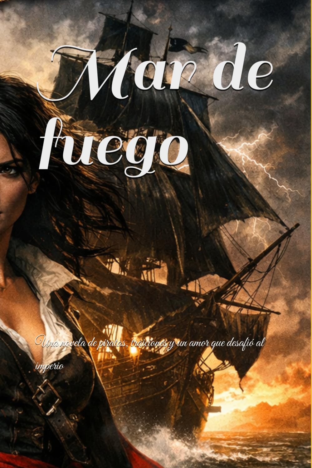 Mar de fuego: Una novela de piratas, traiciones y un amor que desafió al imperio