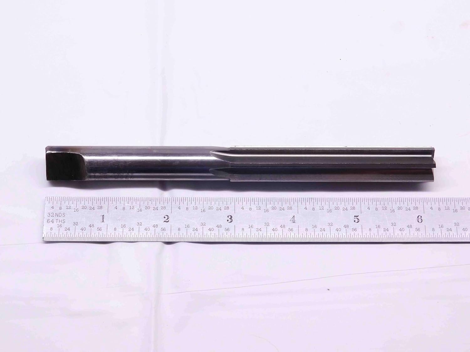 0.6049 O.D. HSS Chucking Reamer 6 Flute .6049 19/32 .5938 +.0111 Oversize - CL0715BD4