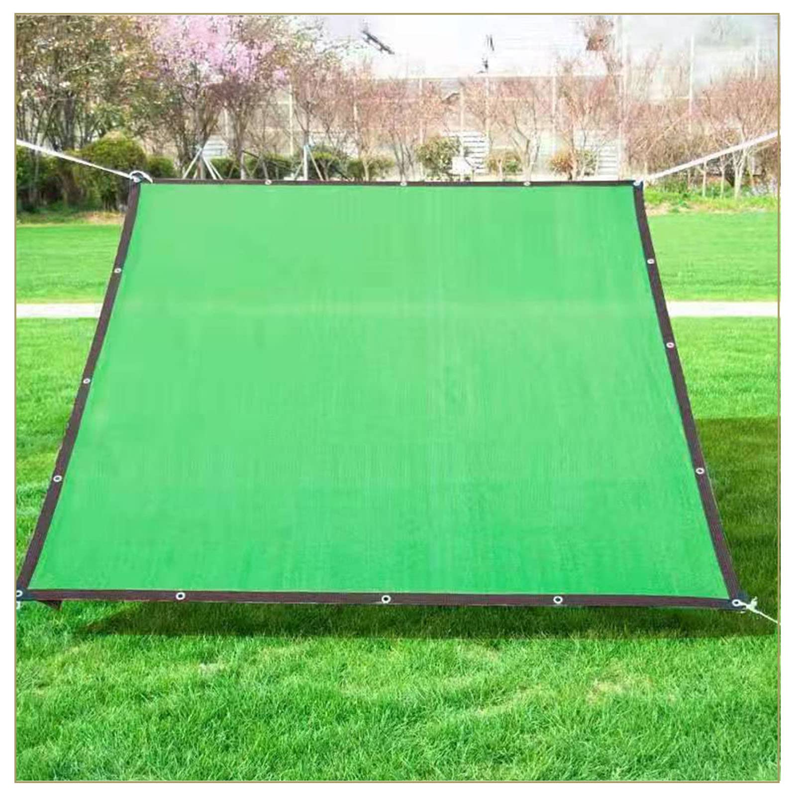 Red De Sombra Para Invernadero,Verde,Solar Sombra Paño,Tasa De Sombra Del 85%,Malla Sombreadora Transpirable,Tela De Sombra,Malla De Sombra Para Jardín Pérgola Terraza Balcón,Green-3x7m(9.8*23ft)