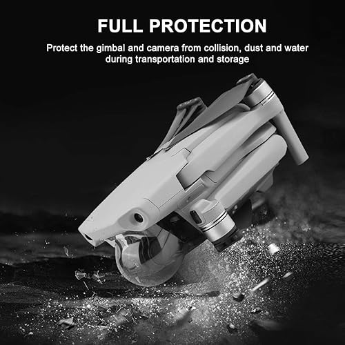 Miniatura 4 de XBERSTAR Gimbal cubierta de guardia abrazadera de cámara protector de la tapa capó para DJI MAVIC AIR 2 Drone Quadcopter