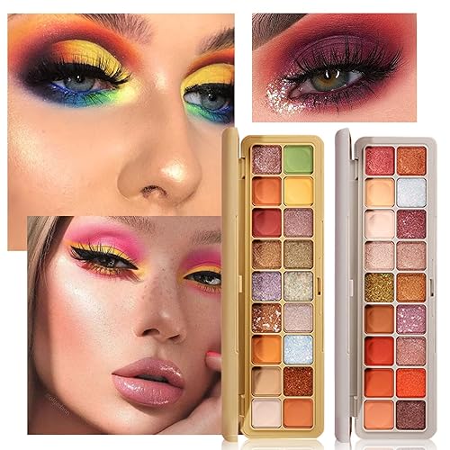 Miniatura 4 de Outfmvch Rose Wine 18 colores sombra de ojos maquillaje brillo natural sombra de ojos paleta cosmética paleta de sombra de ojos
