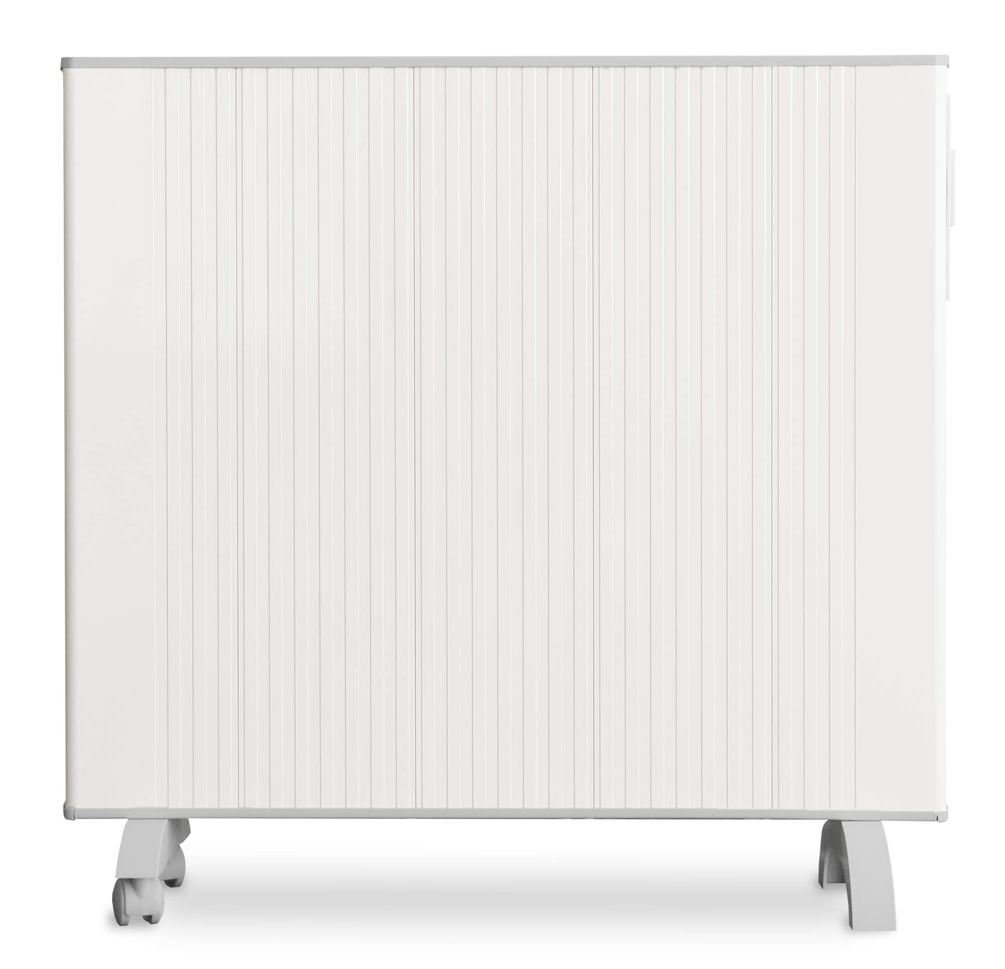 HJM Emisor Térmico de Bajo Consumo AMS 1500, Calor Rápido, Programación 24/7, Funciones de Ahorro, Turbo Programable, 1500W, Blanco