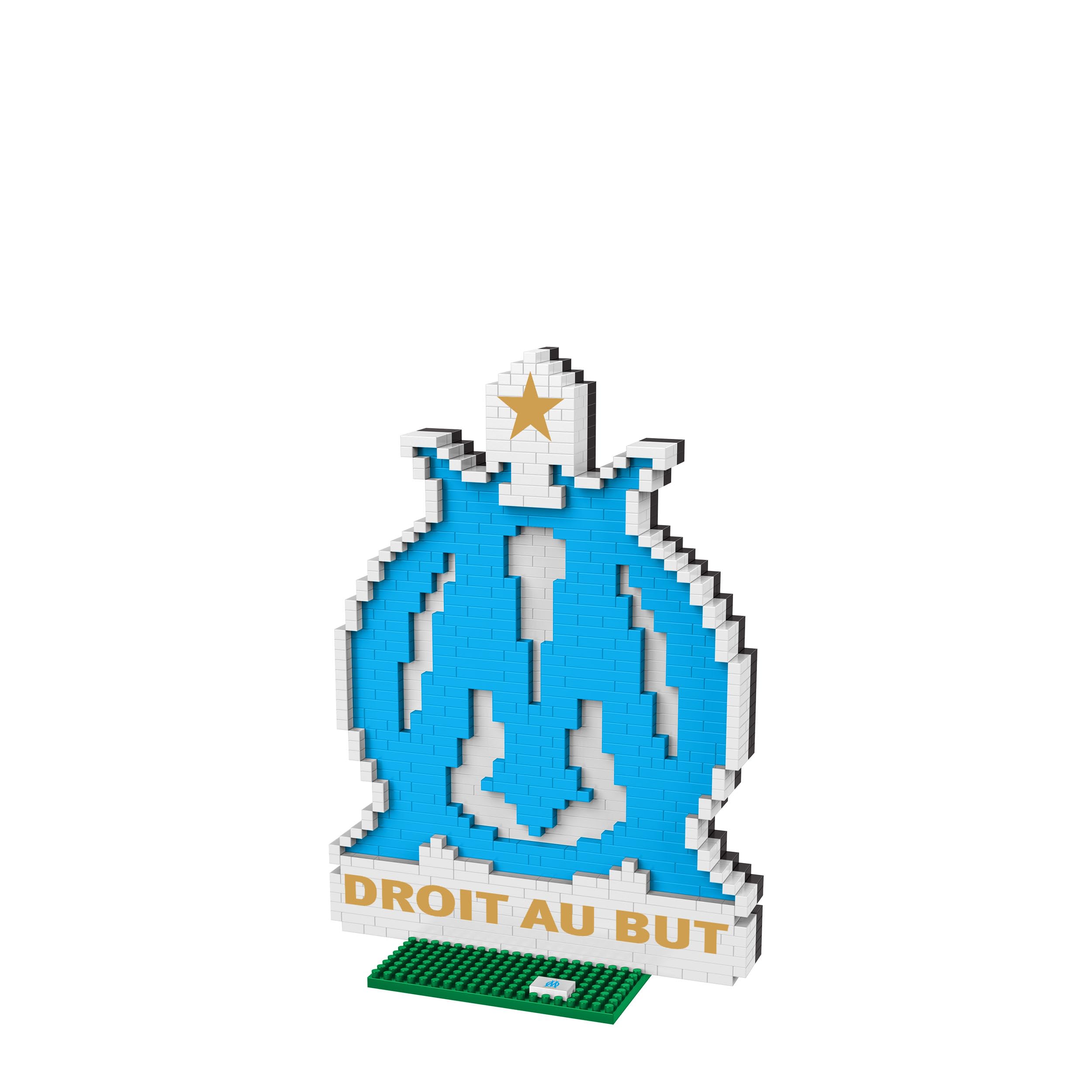FOCO Football Olympique De Marseille BRXLZ Jouet de Construction Collection Logo