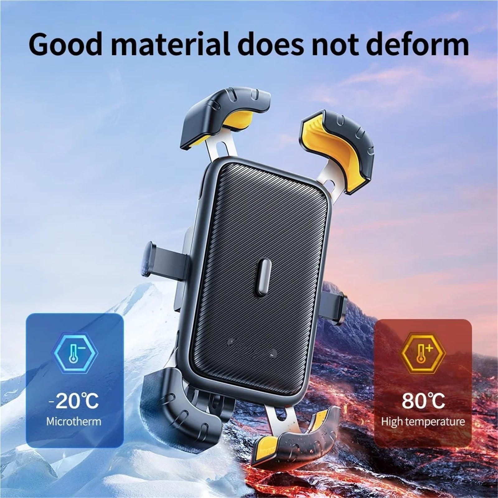 Supporto Porta Smartphone Supporto Per Telefono Da Bici Con Vista A 360° Supporto Universale Per Telefono Da Bicicletta Per Telefoni Cellulari Da 4,7-7,2(S2 Blue)