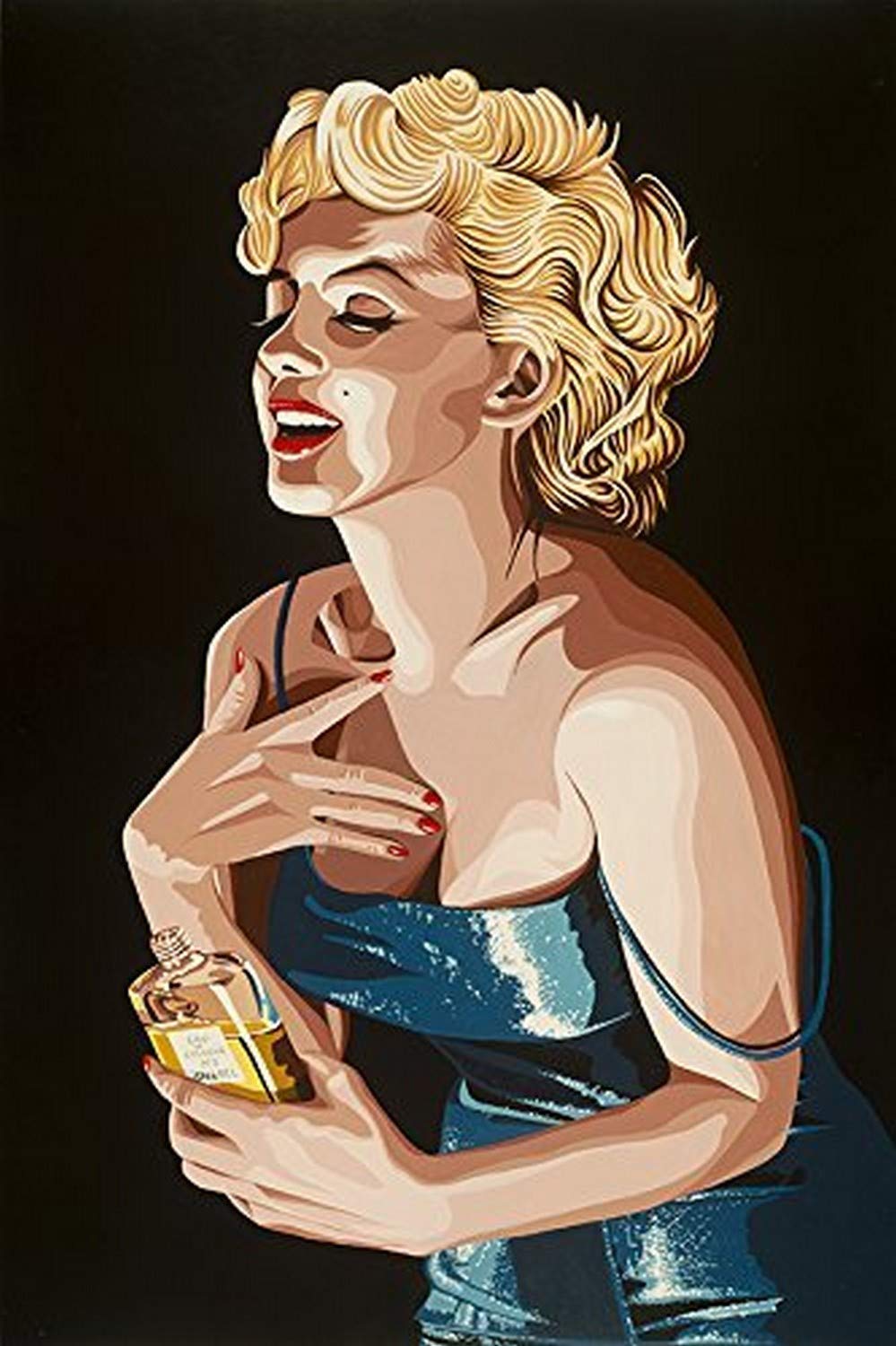 Buyartforless Chanel by Karl Black 36x24 Art Print Poster Wall Decor  Marilyn Monroe Vintage Poster City Hollywood Collectable Memorabilia