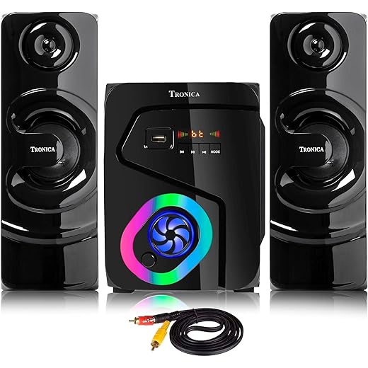 TRONICA BT 222 Bluetooth 35 W Home Theater with FM Remote Co