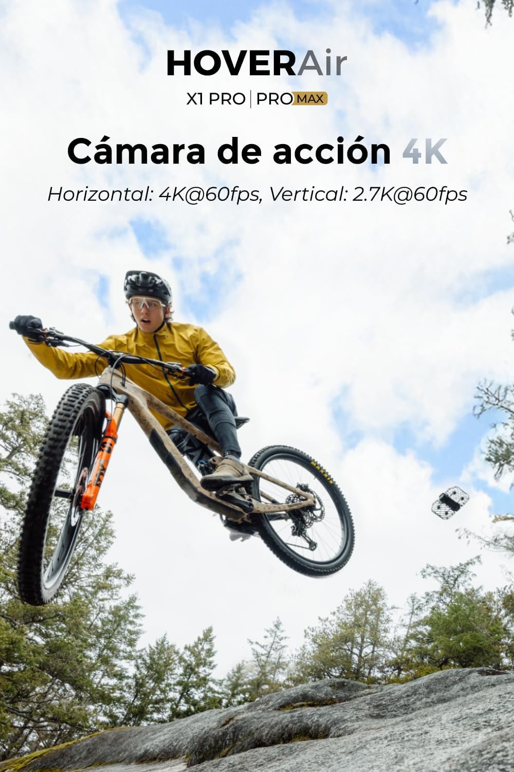 X1 PRO Action Cam Drone 4K Omniterra - Dettaglio