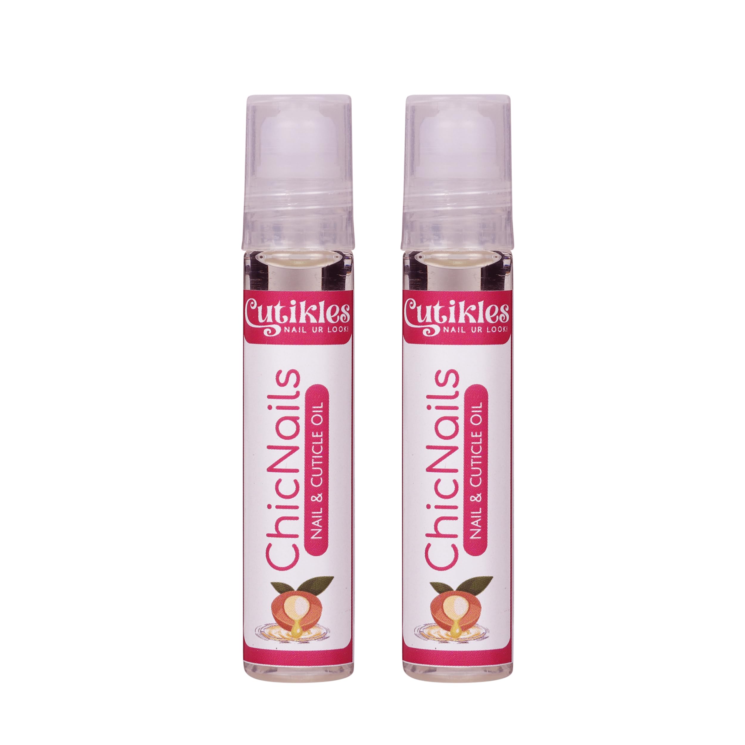 CUTIKLES Cuticle Oil Serum with Almond, Jojoba & Rosehip Oils, Vitamin E for Cuticle Care, Nail Growth & Strength - 10ml x 2