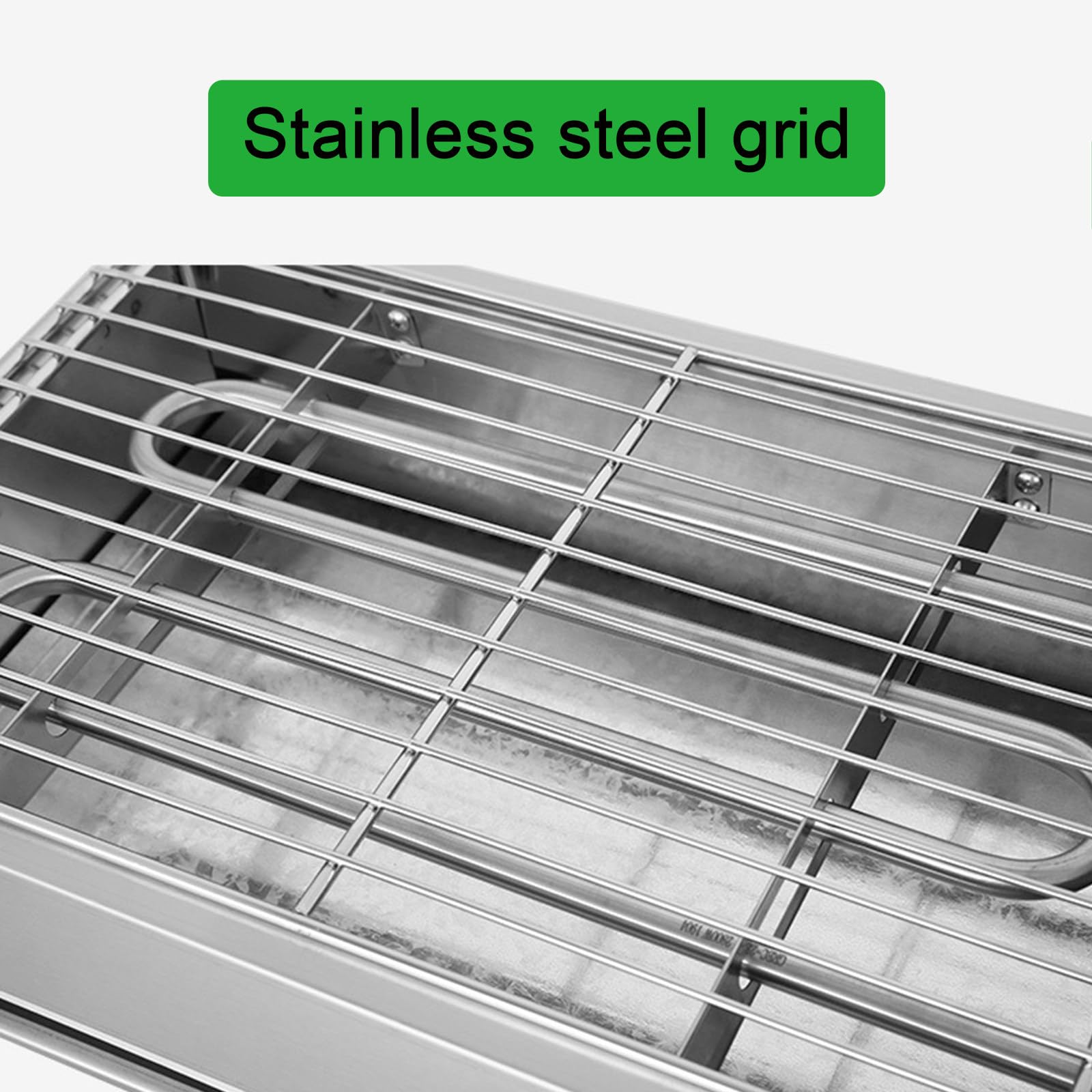 Piastra Elettrico per Barbecue Senza Fumo Grill da banco Elettrico con Controllo termostatico Regolabile, griglia da Interno in Acciaio Inox BBQ per Ristorante Campeggio Partito