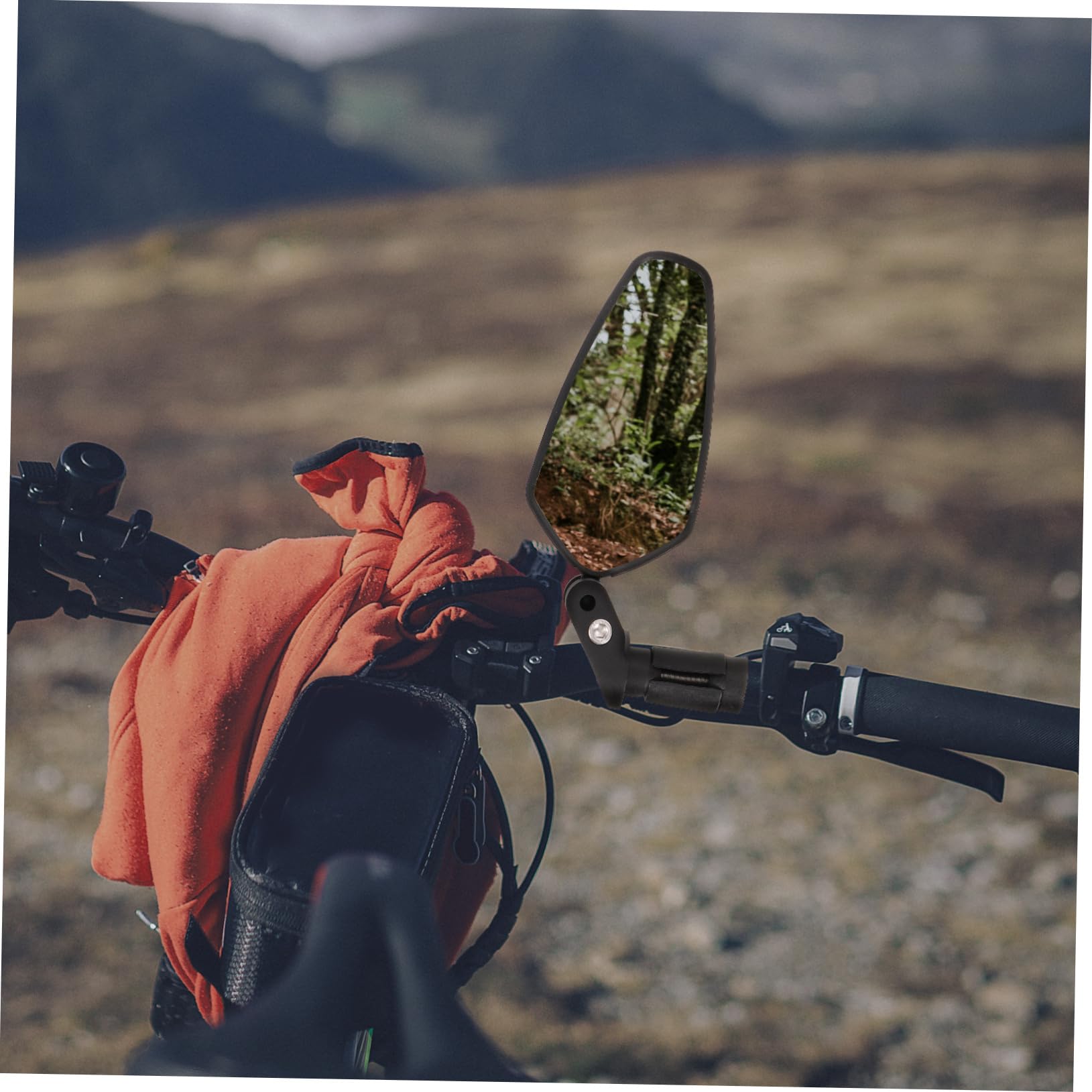ifundom 4 Stück Fahrrad Rückspiegel für Lenker Sicherheitsrückspiegel für Mountainbike Langlebig Installieren für Optimale Sicht Beim Radfahren für Verschiedene Fahrräder