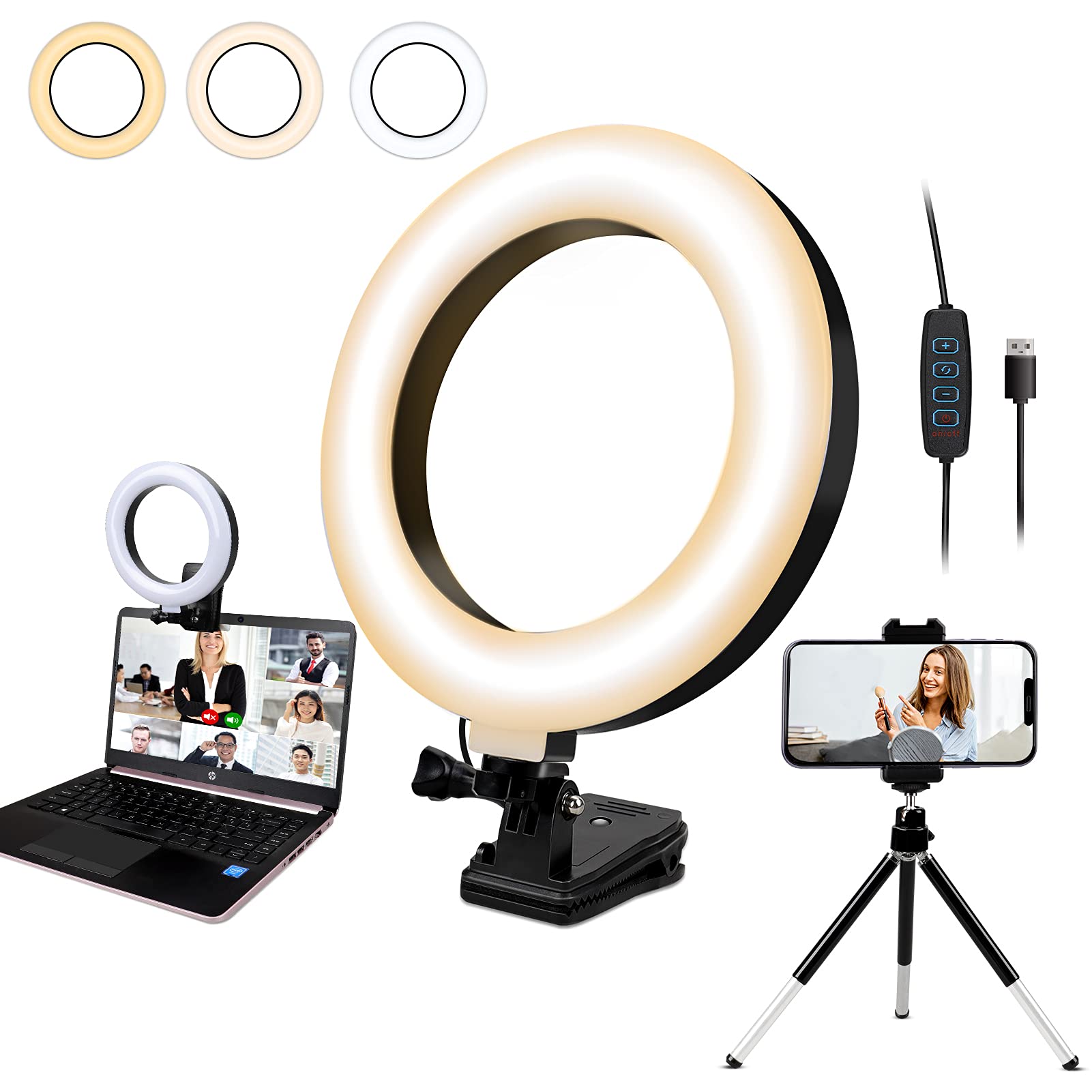 LingsFire Realistic Looking Home Dummy Security Camera with Blinking Red LED Light with Antenna for Indoor Outdoor Use Silver + Black.