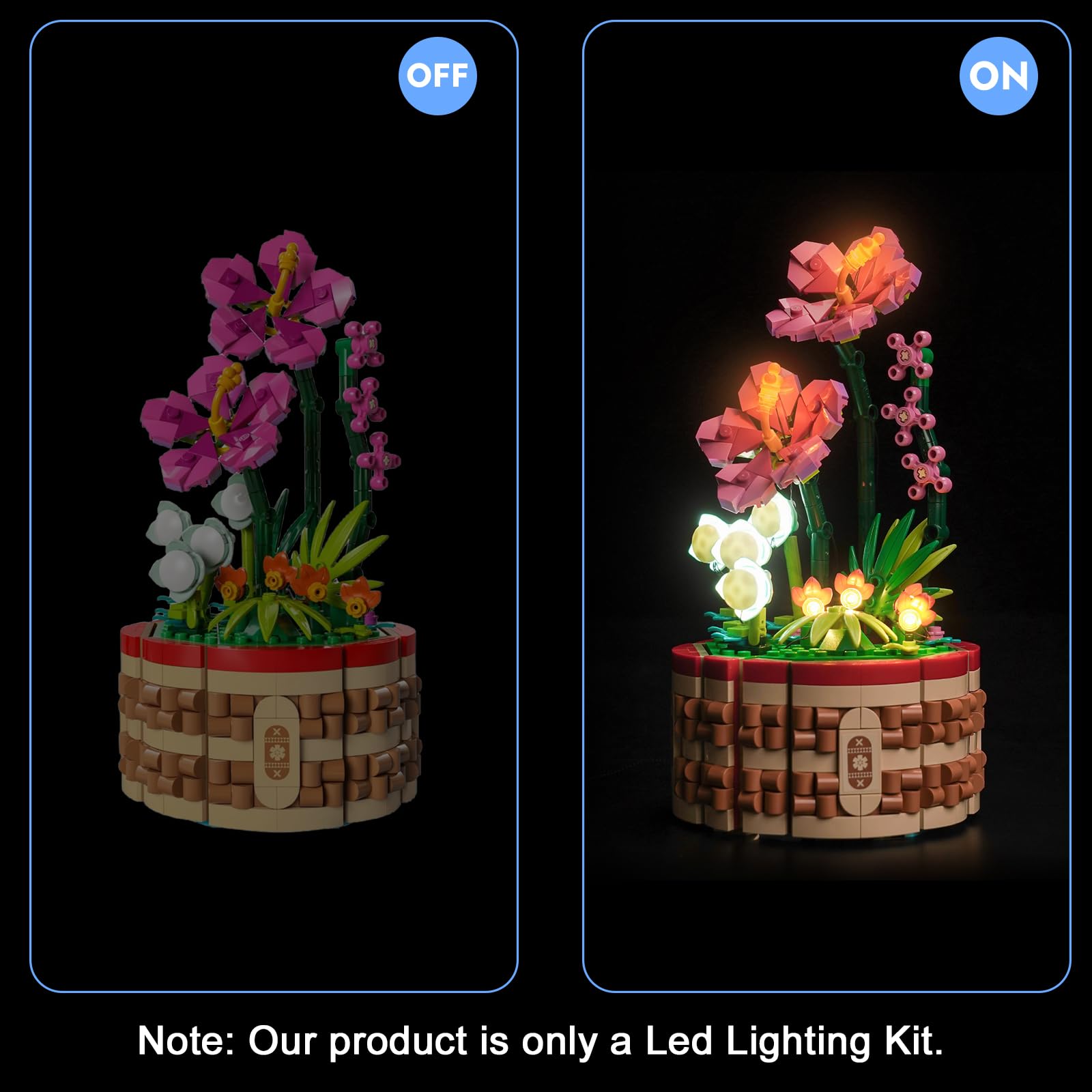 Light Kit for Lego Moana's Flowerpot, Lighting Set for Lego 43252 Moana's Flowerpot Set - Not Include Models, Just Light Kit - Image 3