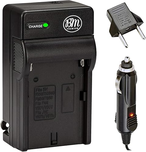 BM NP-F330, NP-F550, NP-F970 Cargador de batería para Sony PXW-Z150, NEX-EA50M, FDR-AX14K, HDR-AX2000, FX1, FX7, FX1000, HVR-HD1000, V1U, Z1U, Z5U,