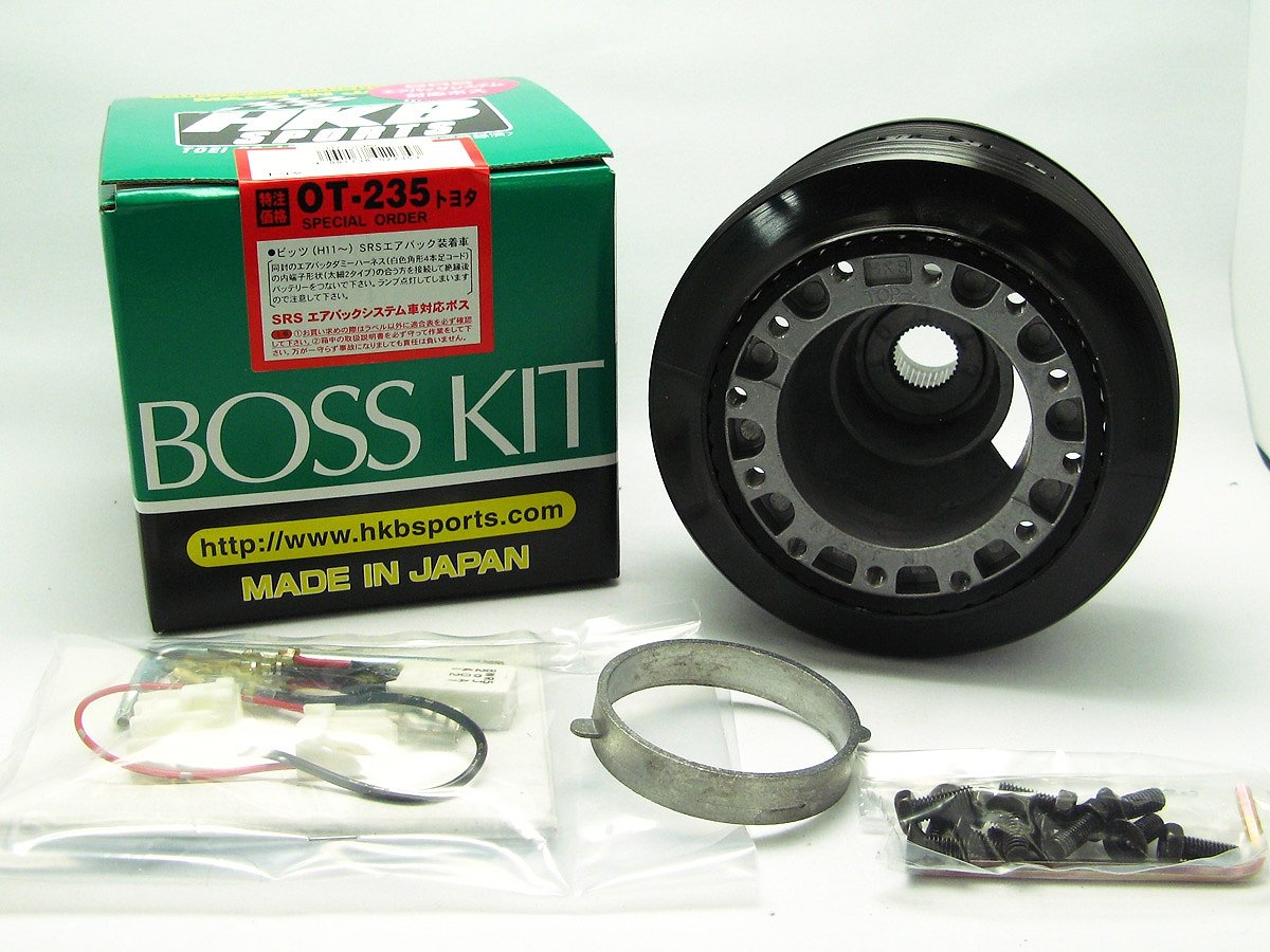 Amazon | HKB SPORTS ステアリングボス OT-235 | ステアリングボス