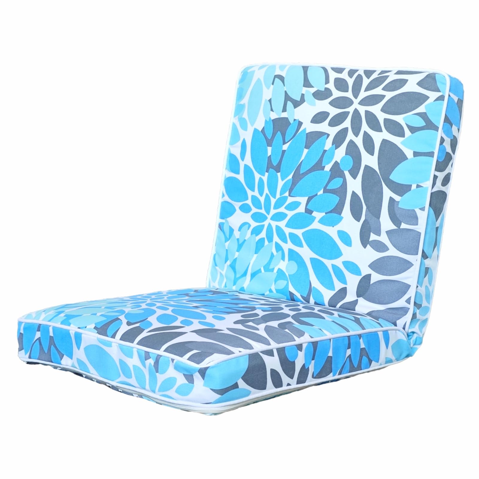 Cojines para silla de exterior, paquete de 1 cojín para silla mecedora, resistente al agua, almohada sólida Adirondack, cojín para interior o exterior, repuesto de temporada para todo tipo de clima