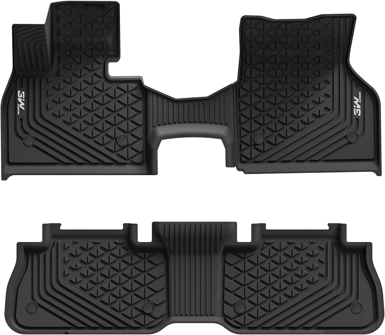 3D MAXpider Custom Fit KAGU Floor Mat (BLACK) for BMW IX