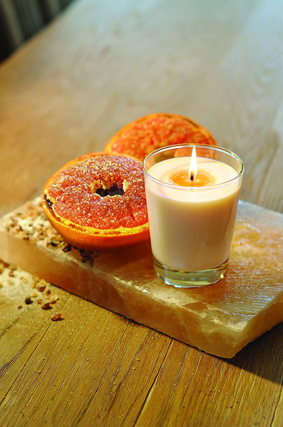 Root Legacy veriglass Duft Bienenwachs Kerze, groß, Apple Orchard, Sugared Grapefruit, Large