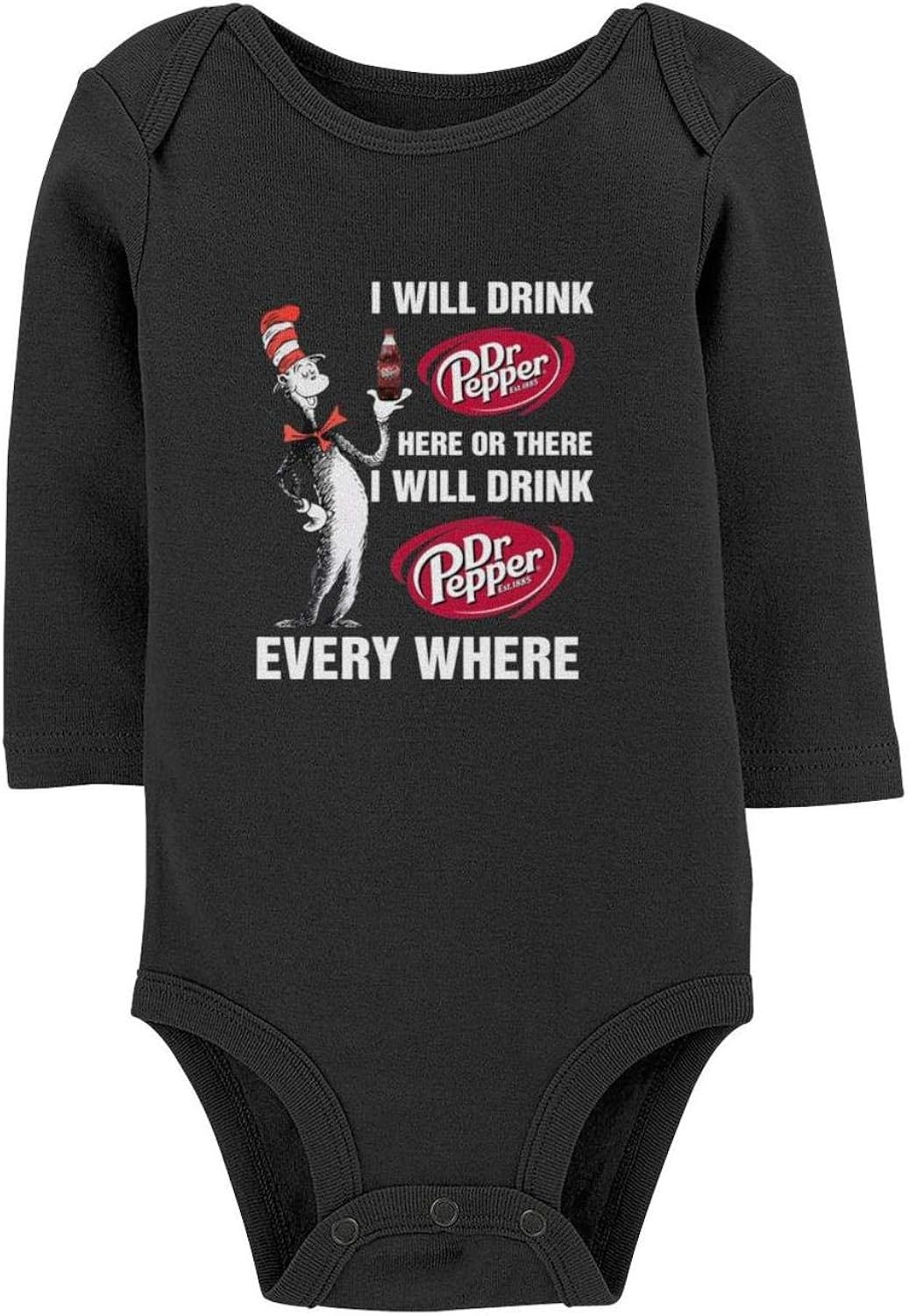 dr pepper onesie