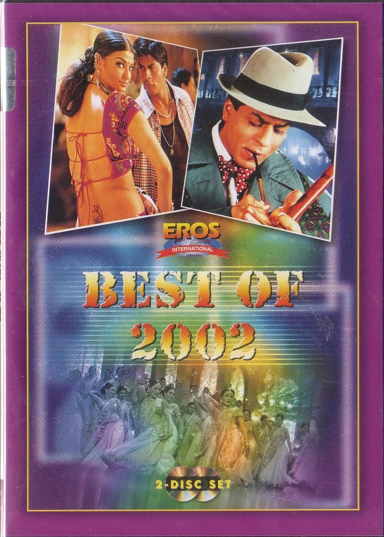 Best Of 2002: 70 Hits (2 DVDs) Bollywood Hindi Songs (Including Devdas) [DVD]