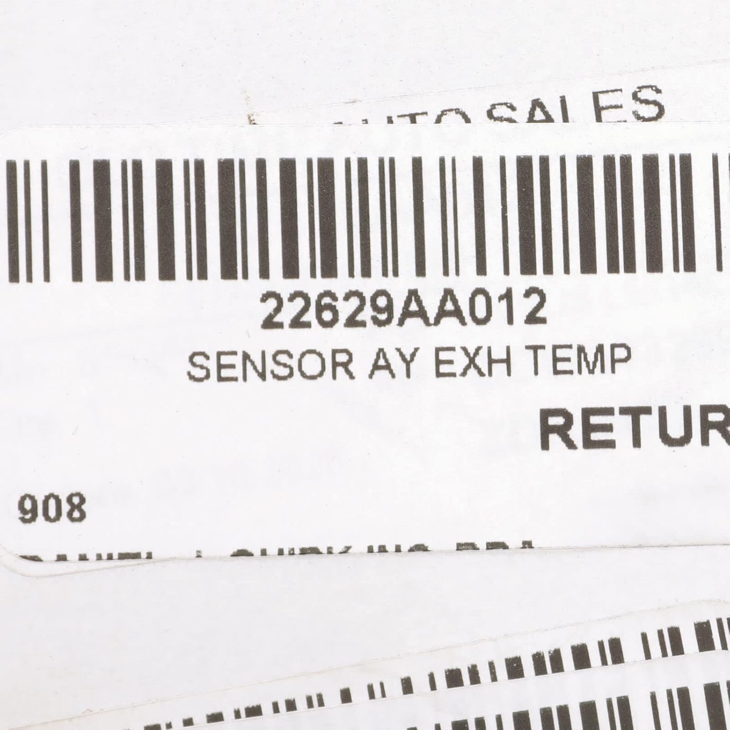 Subaru Turbo Exhaust Temperature Sensor EGT Baja Forester Impreza WRX Legacy - 22629AA012 - Genuine OEM