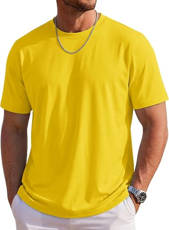 35% off: MAGCOMSEN Mens T-Shirts Short Sleeve UPF 80+ Sun Protection Lightweight Moisture Wicking Casual Crew Neck …