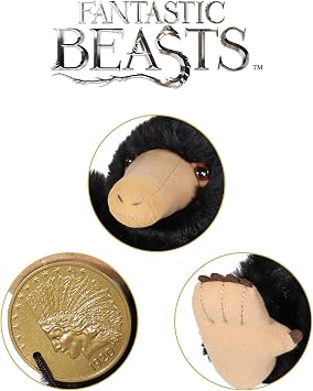 The Noble Collection Wizarding World Fantastic Beasts Nifflera Electronic Interactive Plush Puppet