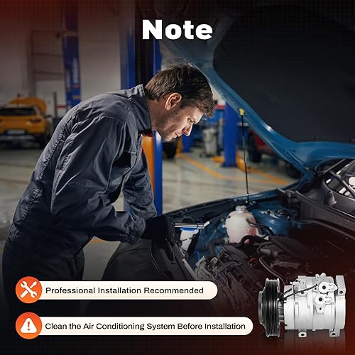 Miniatura 4 de Compresor de aire acondicionado con embrague, para Toyota Corolla 1.8L 2003-2006 2007 2008 CO 27000C 8832002120 88320-02120 15-21611 471-1407 78391