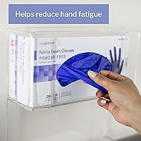 Vista 5 de McKesson Confiderm 3.5C Nitrile Exam Gloves, Non-Sterile, Powder-Free, Blue, Large, 200 Count, 1 Box