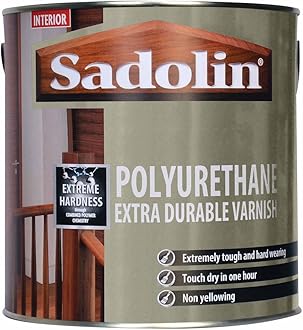 Sadolin Polyurethane Extra Durable Varnish 2.5 litre Satin