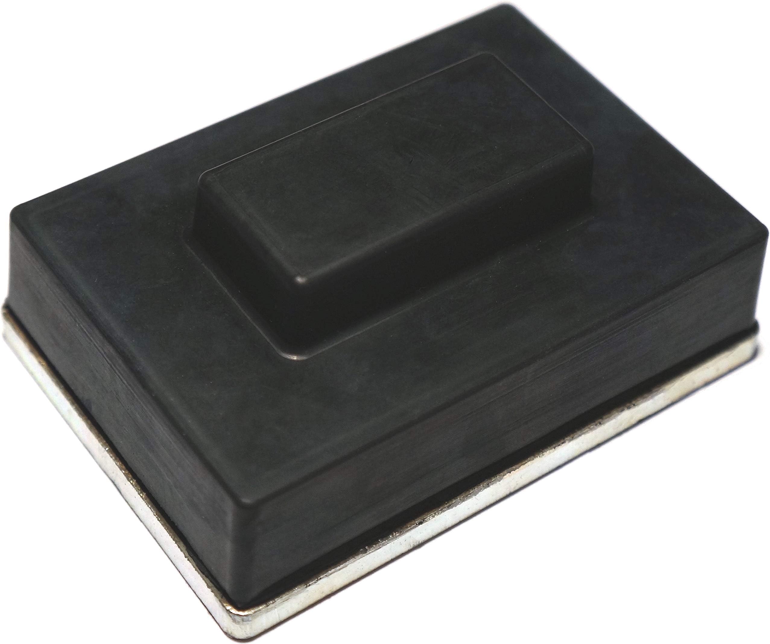Car jack pad with non-slip steel base plate by CarProPads