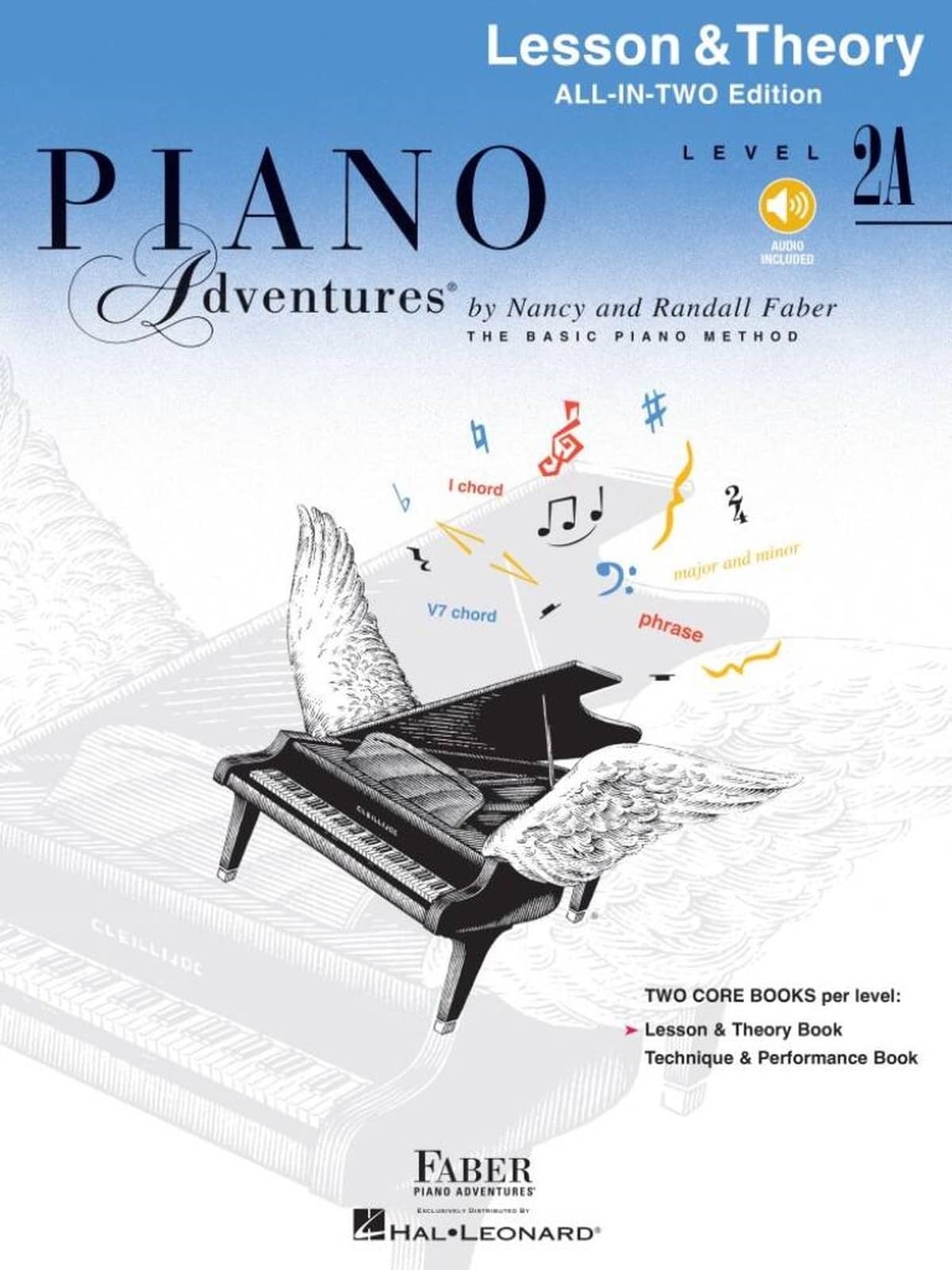 Piano Adventures All-In-Two Level 2A Lesson/Theory - 9781616776527