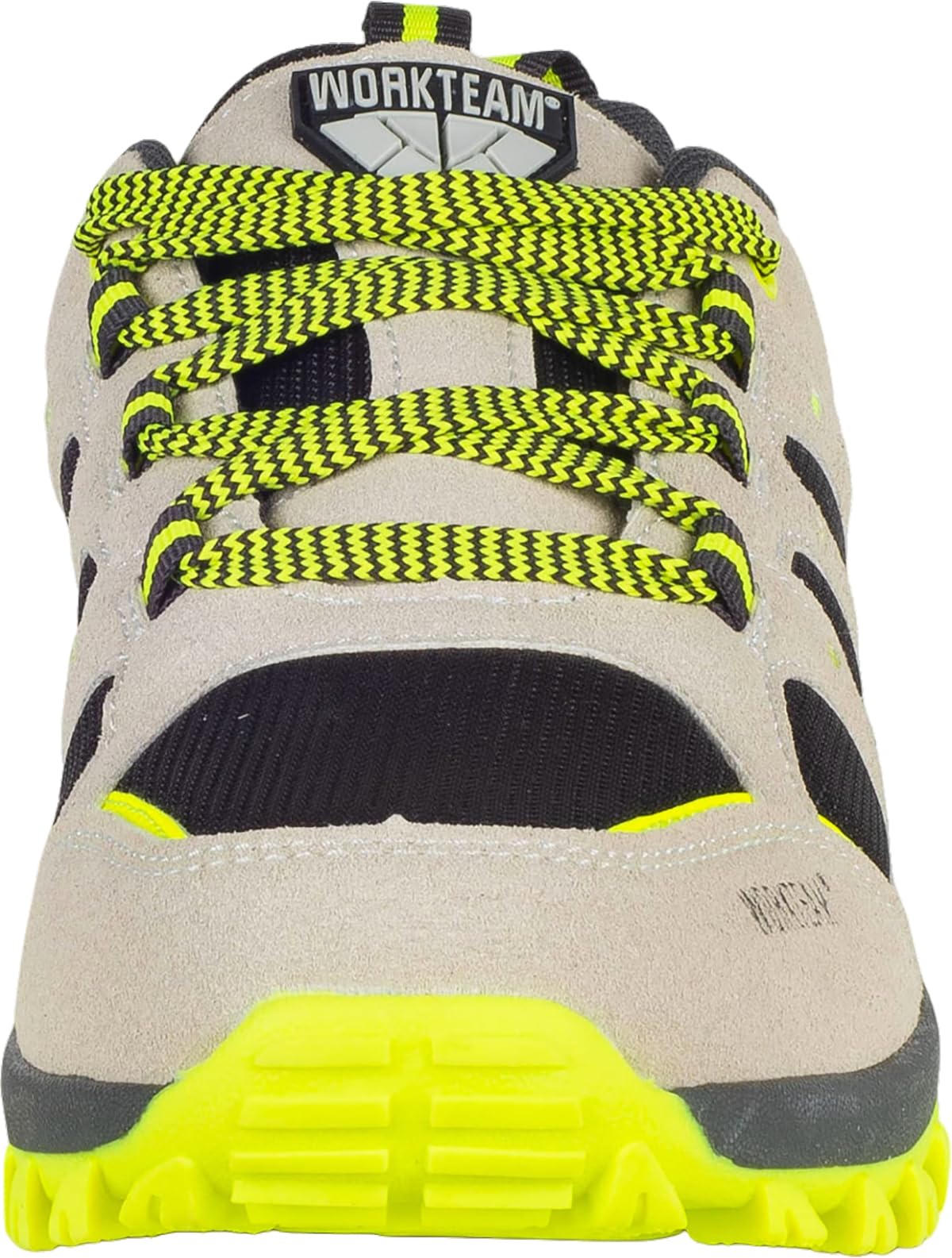 WORKTEAM Zapatilla Trekking Unisex con Cordones, Suela TPR Antideslizante, Plantilla con Amortiguación Extraíble Ligera, Ideal para Uso en Exteriores