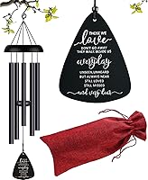Vista 16 de Regalos de duelo conmemorativos de simpatía para la pérdida de papá, padre, Campanas de viento conmemorativas de simpatía para la pérdida de padre