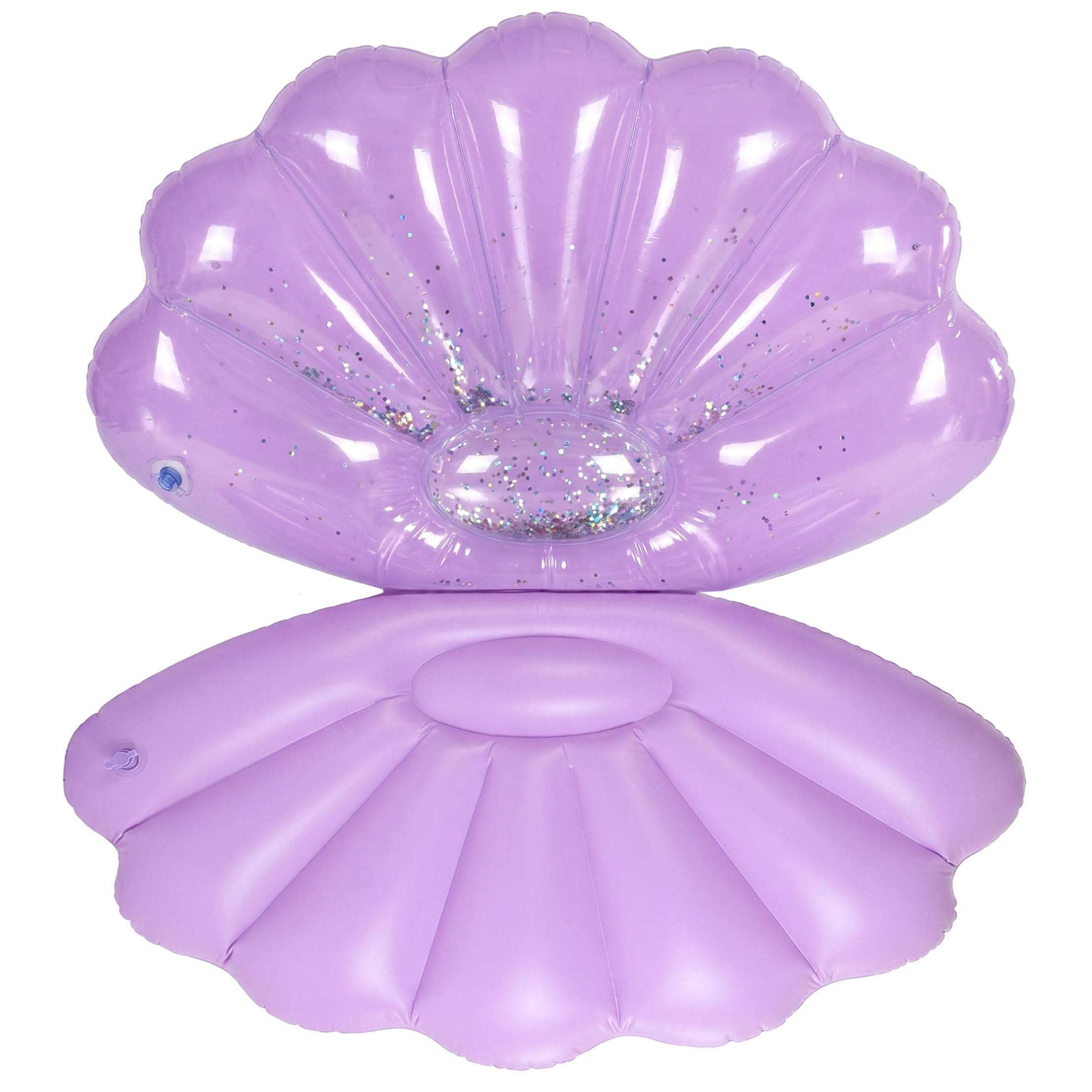 Galleggiante per Piscina a Conchiglia, Galleggianti Gonfiabili Giganti in PVC per Adulti Confortevole Salotto Ispessito per Divertimento Estivo in Spiaggia Giardino, Viola, Ornaments de jardin