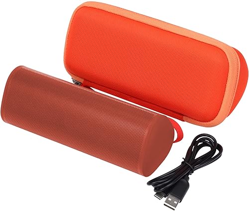 Miniatura 5 de Khanka Estuche de viaje rígido de repuesto para altavoz Bluetooth inteligente portátil Sonos Roam (naranja)