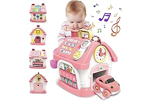 Montessori Toys for 1+ Year Old Girl - 8-in-1 Educational Toys with...
