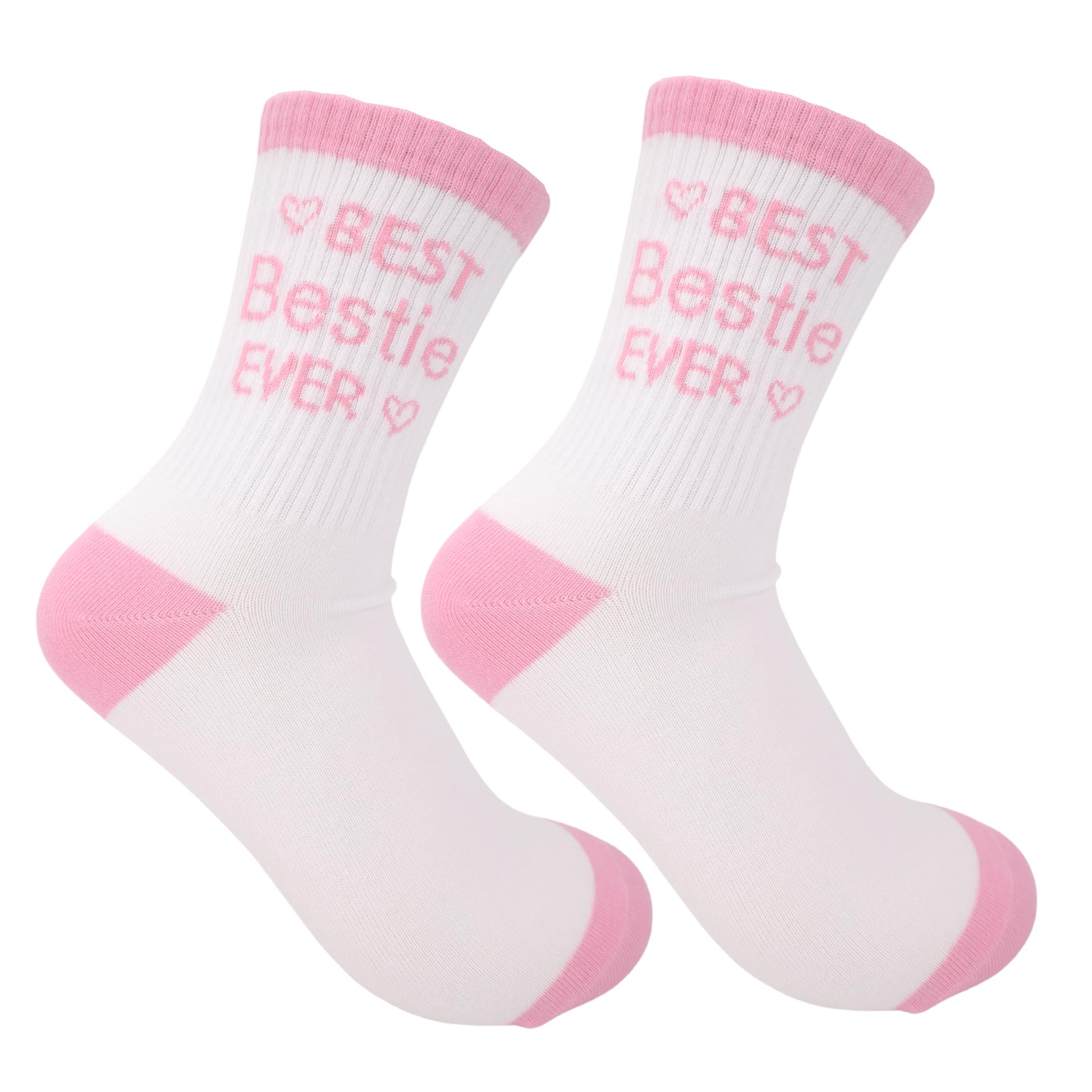 Zidoley Geschenk für Freundin, Lieblingsmensch Geschenk Socken, Damen Baumwollsocken Herz Socken Geburtstagsgeschenk für Frauen