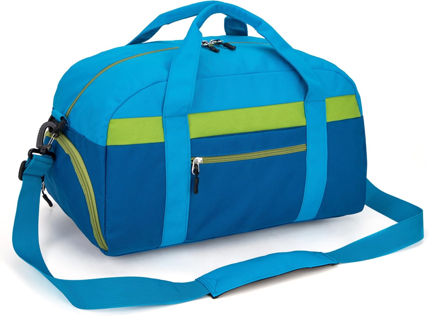 HawLander Kids Duffle Bag for Boys or Girls, Fit School Practice, or Overnight Travel (Blue) - Image 2