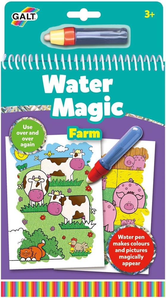 Toys, Water Magic - Farm, Colouring Books for Children, Ages 3 Years Plus