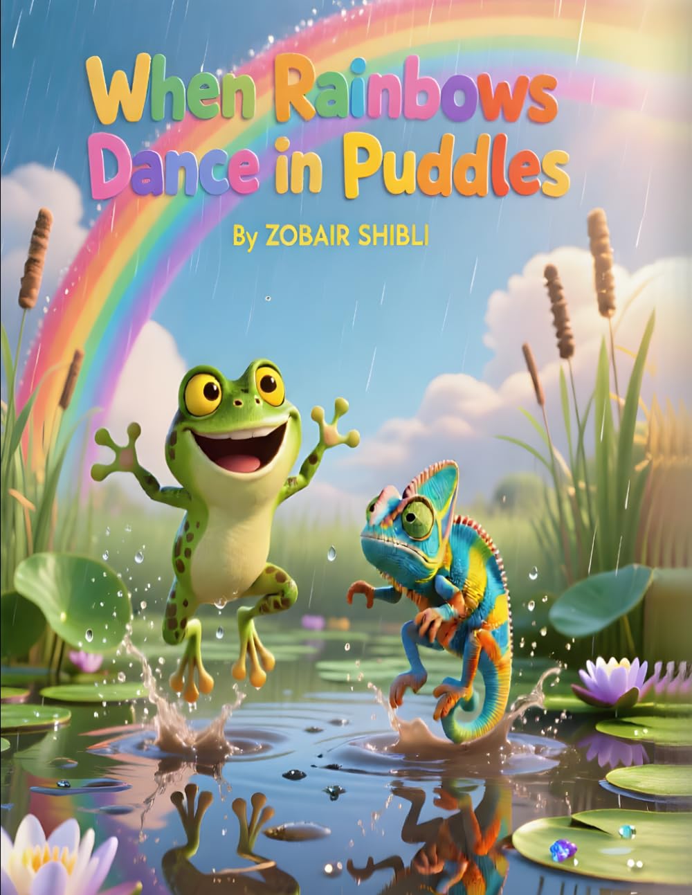 When Rainbows Dance in Puddles: A Heartwarming Picture Book About Friendship, Positivity, Emotional Resilience, and Rainy Day Adventures for Kids Ages 3 - 7