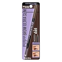 Vista 13 de Maybelline Express Brow - Lápiz de cejas ultra delgado con punta de precisión y carrete para cejas definidas, marrón suave, 1 unidad