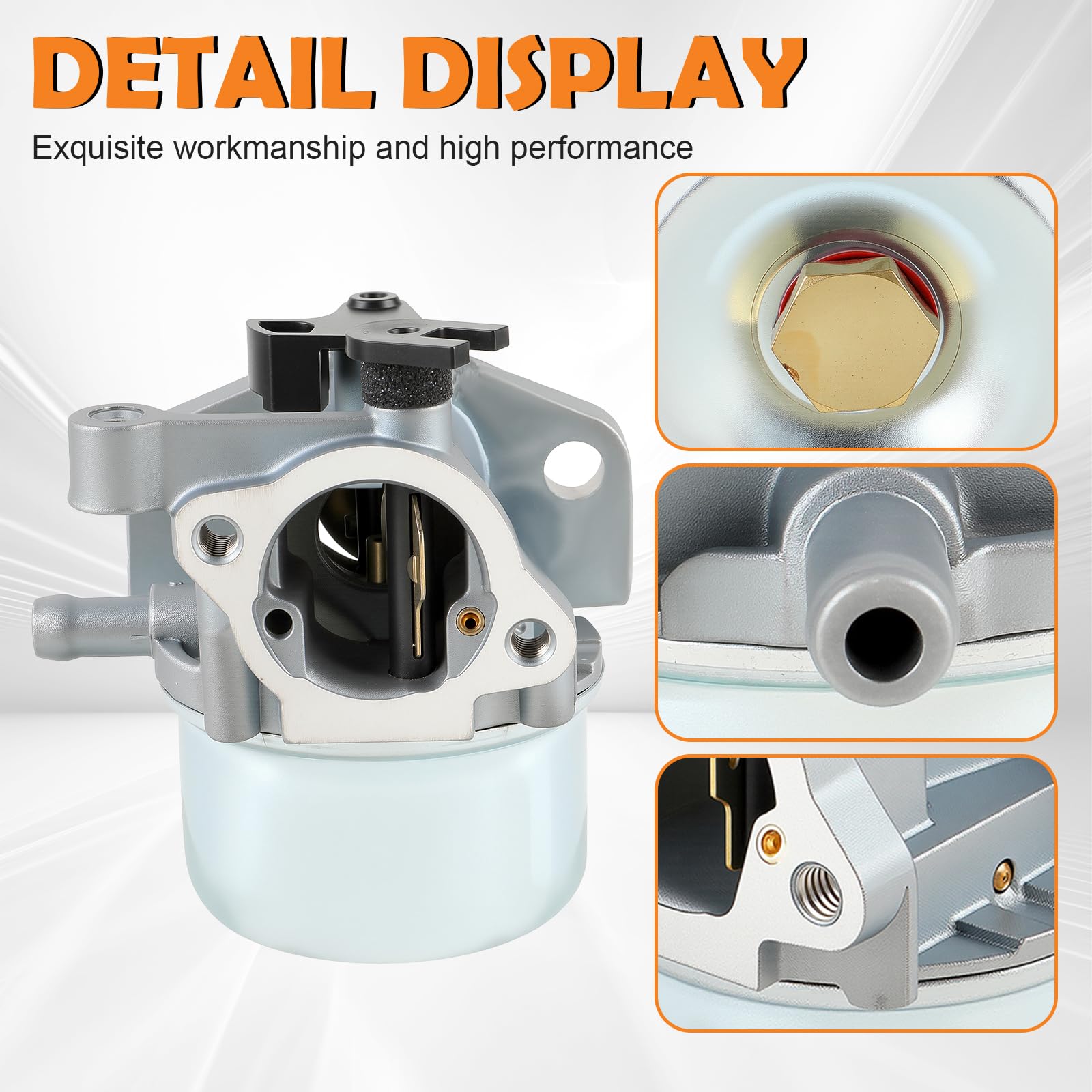 Amazon.com : 799866 Carburetor for 6.75hp 190CC 675 Series Engine